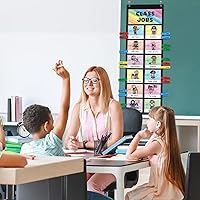 Vista 2 de ABCxGOOD Tabla de bolsillo para trabajos de clase, tabla de bolsillo para gestión de clase, tabla de bolsillo educativa, ayuda para profesores