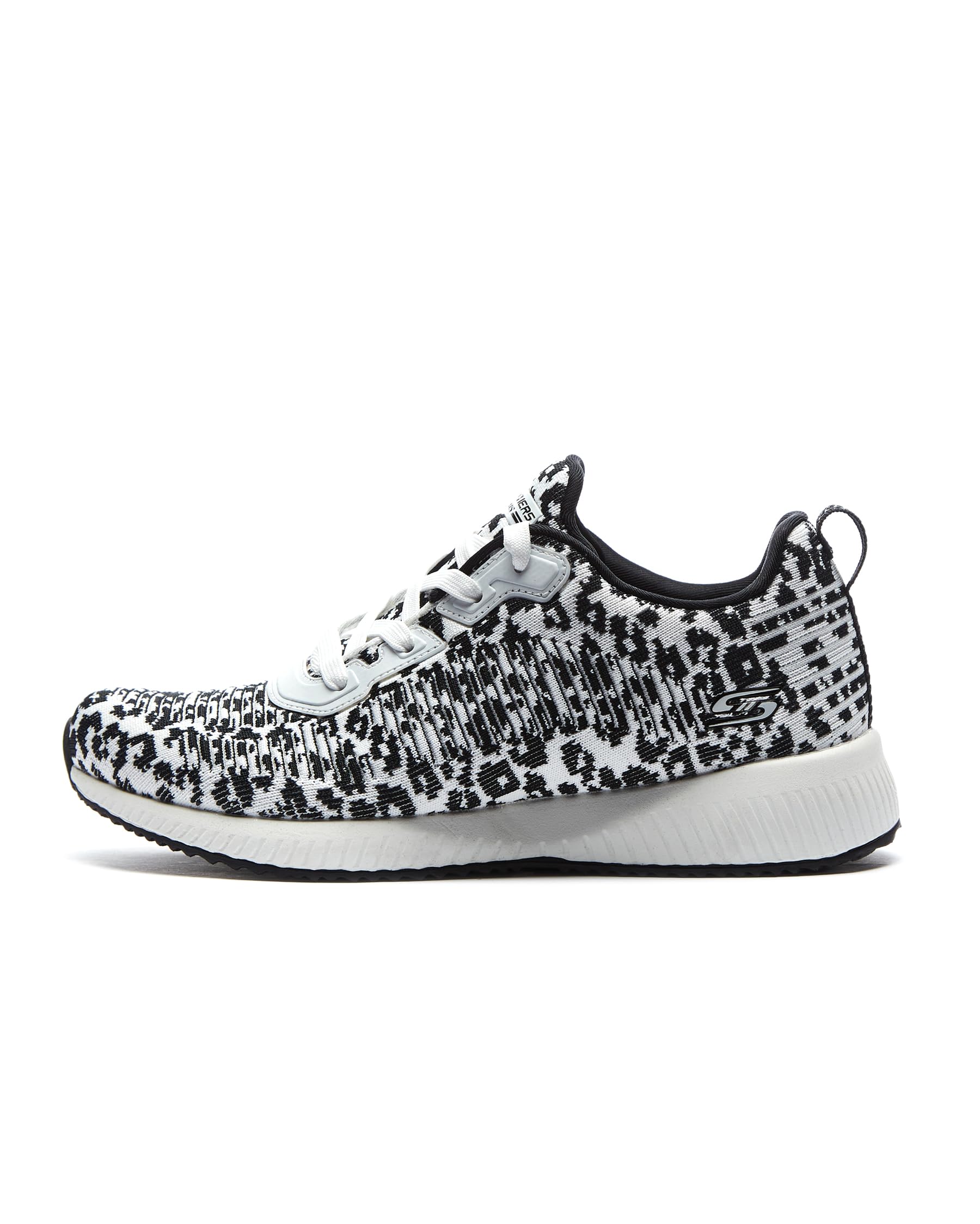 Skechers Bobs Squad - Mighty Cat White/Black 6 M
