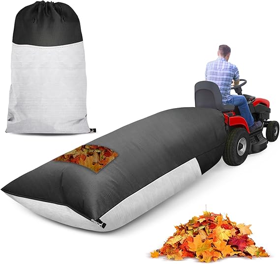 Lawn Tractor Leaf Bag Sewn with Anti-Tear and Waterproof Tarp