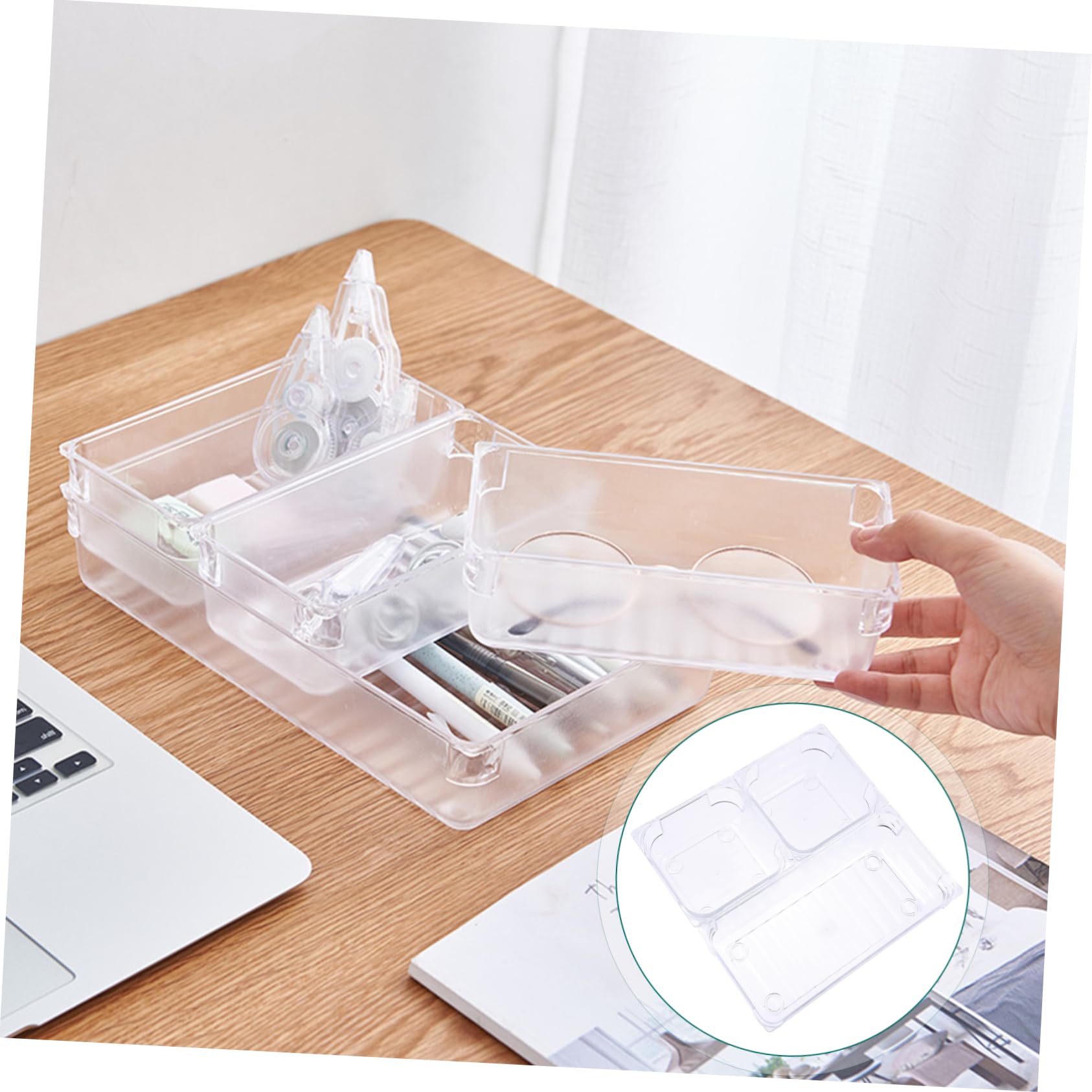Organisateur Plastique de 16 Pièces de Maquillage Rangement