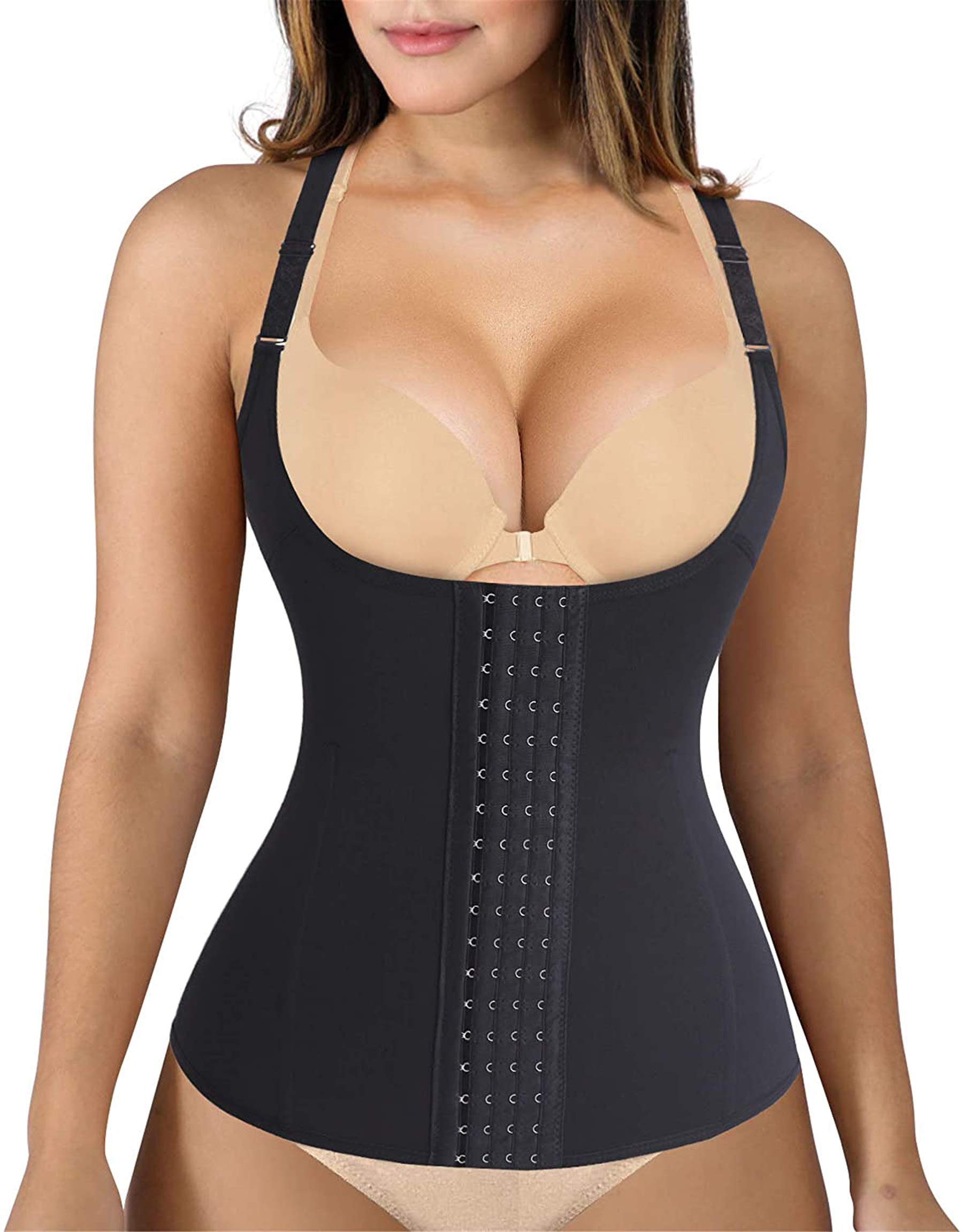 Femme Gaine Amincissante Ventre Plat Invisible Serre Taille Corset Minceur Body Sculptant Shapewear