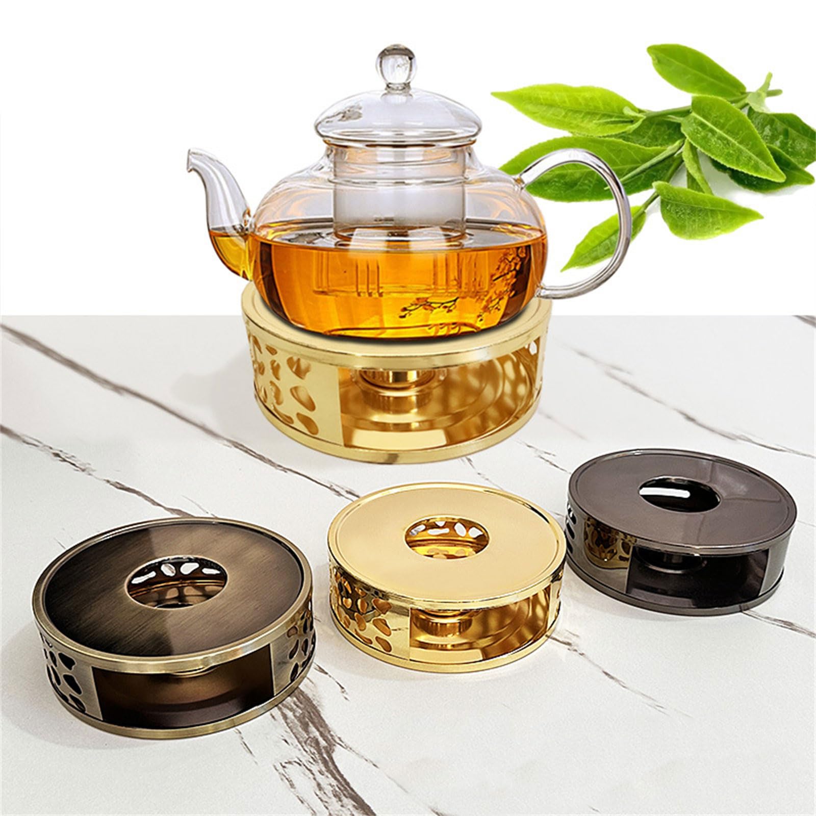 430Stainless Steel Coffee Warmer 15.50x5.3cm Enhancing Beverage Safe And Practical For Home Office Or Travel