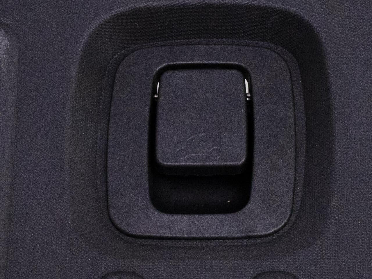 Kofferraumabdeckung für Smart 453 Fortwo 2014-2020, Hutablage, Kofferraumabdeckung, Heckkofferraum, Sichtschutz, Schwarz