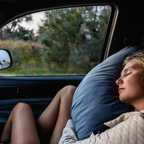 Miniatura 9 de HEST Paquete Deluxe  Sistema de sueño y almohada estándar  Colchón de espuma viscoelástica  Bomba inflable, bolsa de transporte y almohada