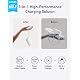 Anker Nano 3-in-1 Portable iPhone Charger, 10,000mAh Power Bank with Built-in USB-C Cable and Foldable Wall Plug, 30W Max Battery Pack, Travel Essentials for iPhone 17/16/15 Series, Galaxy, MacBook Product Image 2