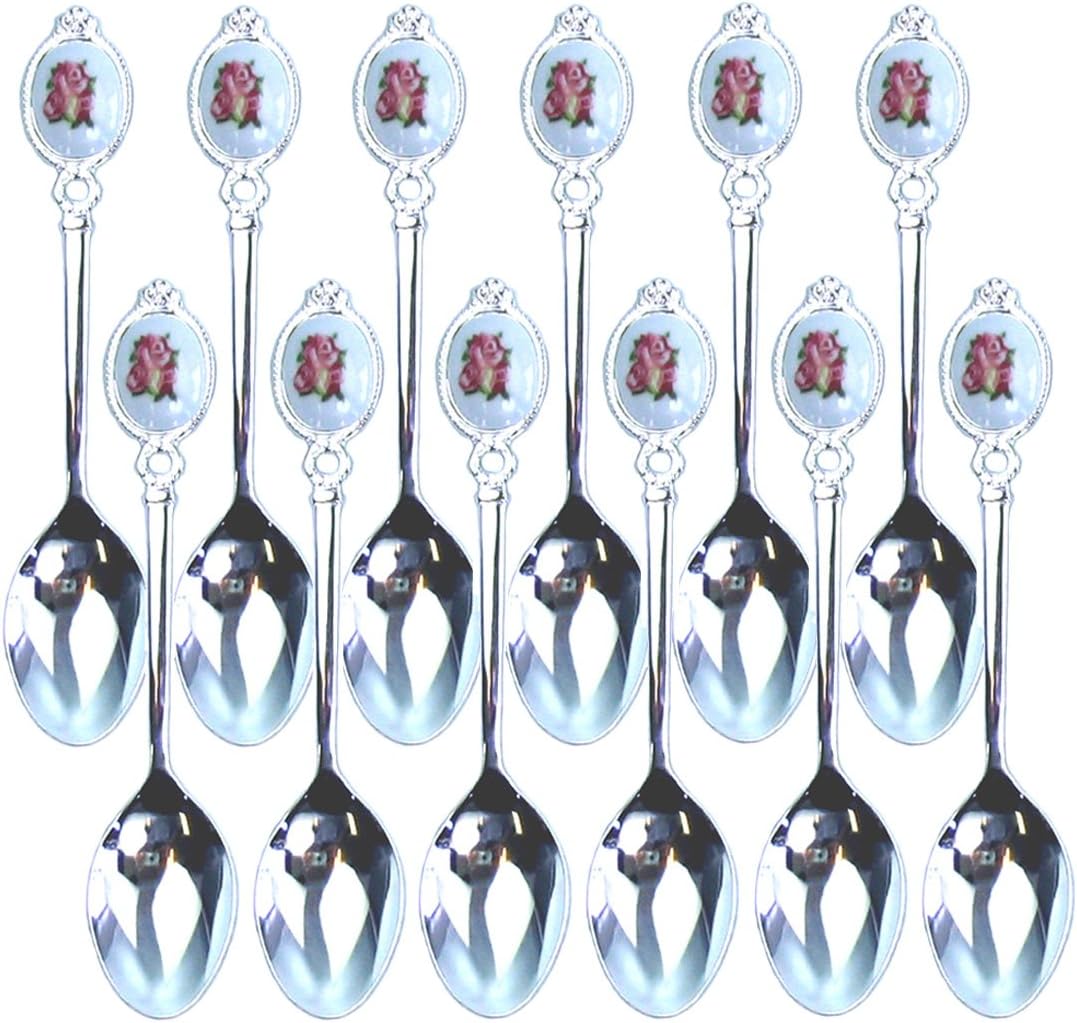 Nagao Saila Coffee Spoon, Silver, Set of 12, Made in Japan