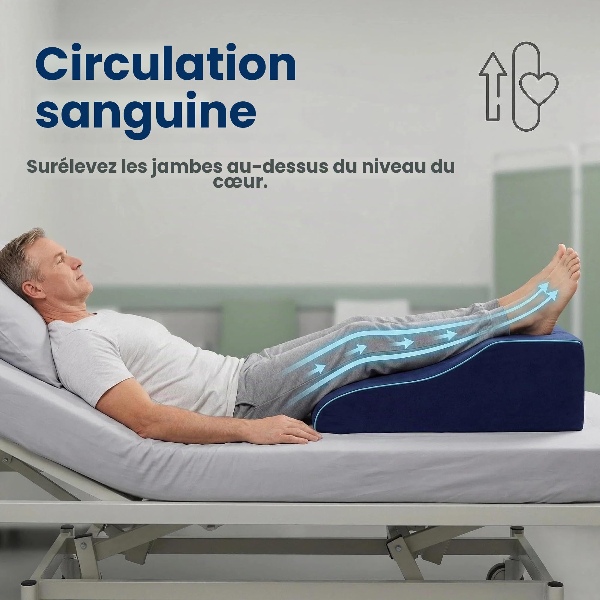 Coussin pour Les Jambes, Coussin veineux Ergonomique