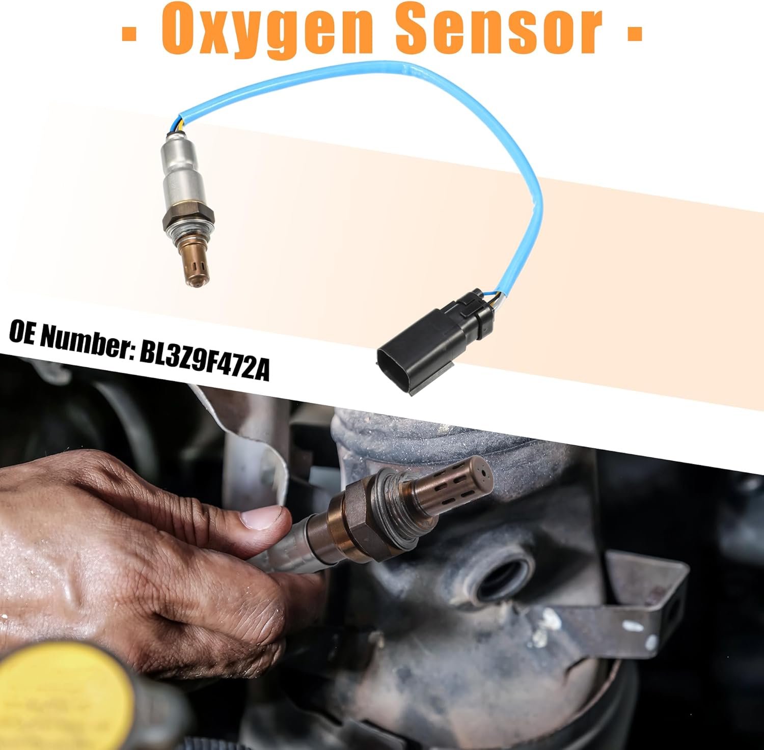 uxcell Upstream Oxygen Sensor for Ford Fusion 3.0L 2010-2012 for Ford Escape 2010-2012 No.BL3Z9F472A