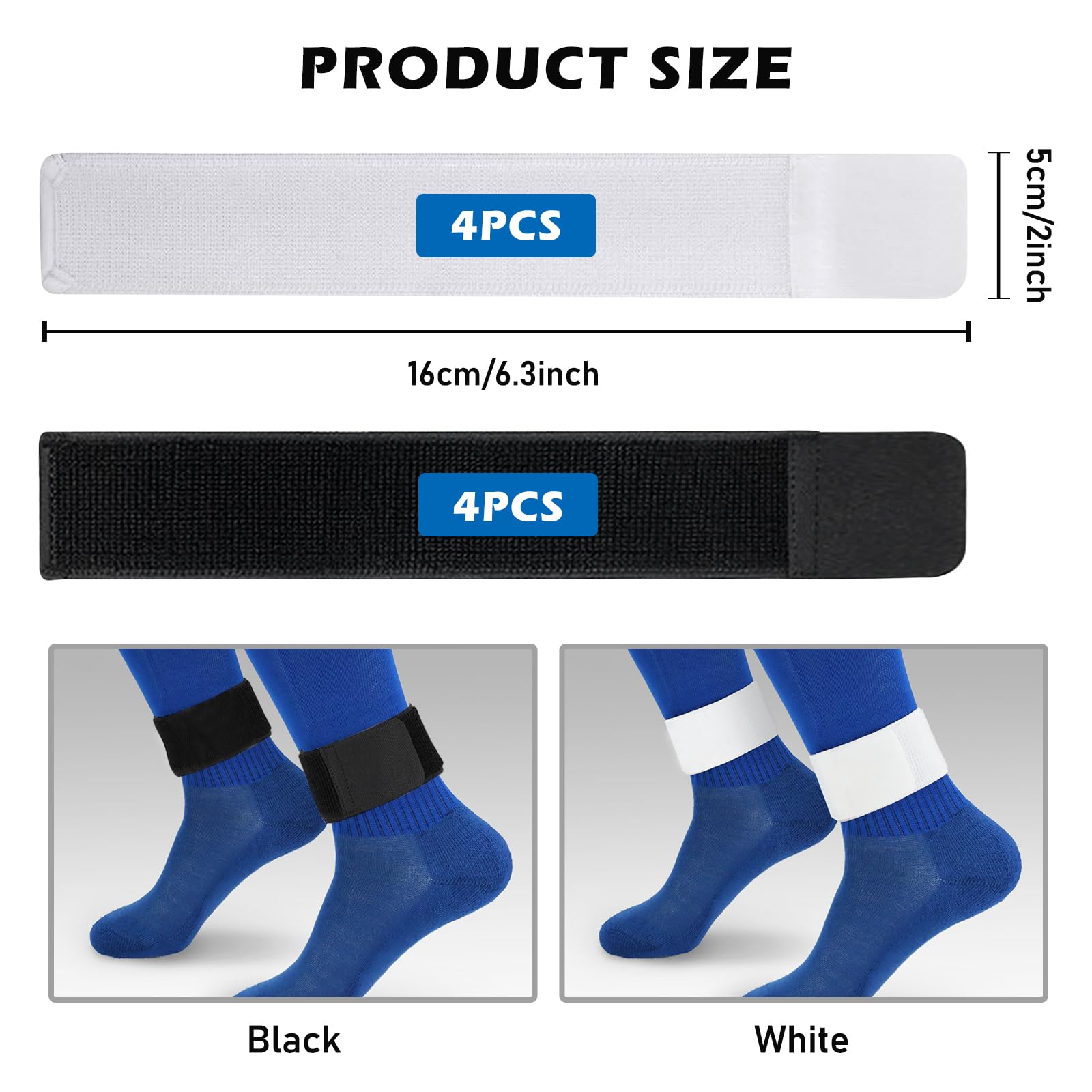 Lot De 4 Mini Protège-tibias De Football Miniatures, 7,9 X 5,9 Cm, Pour Hommes, Femmes, Garçons Et Filles (rose, Blanc