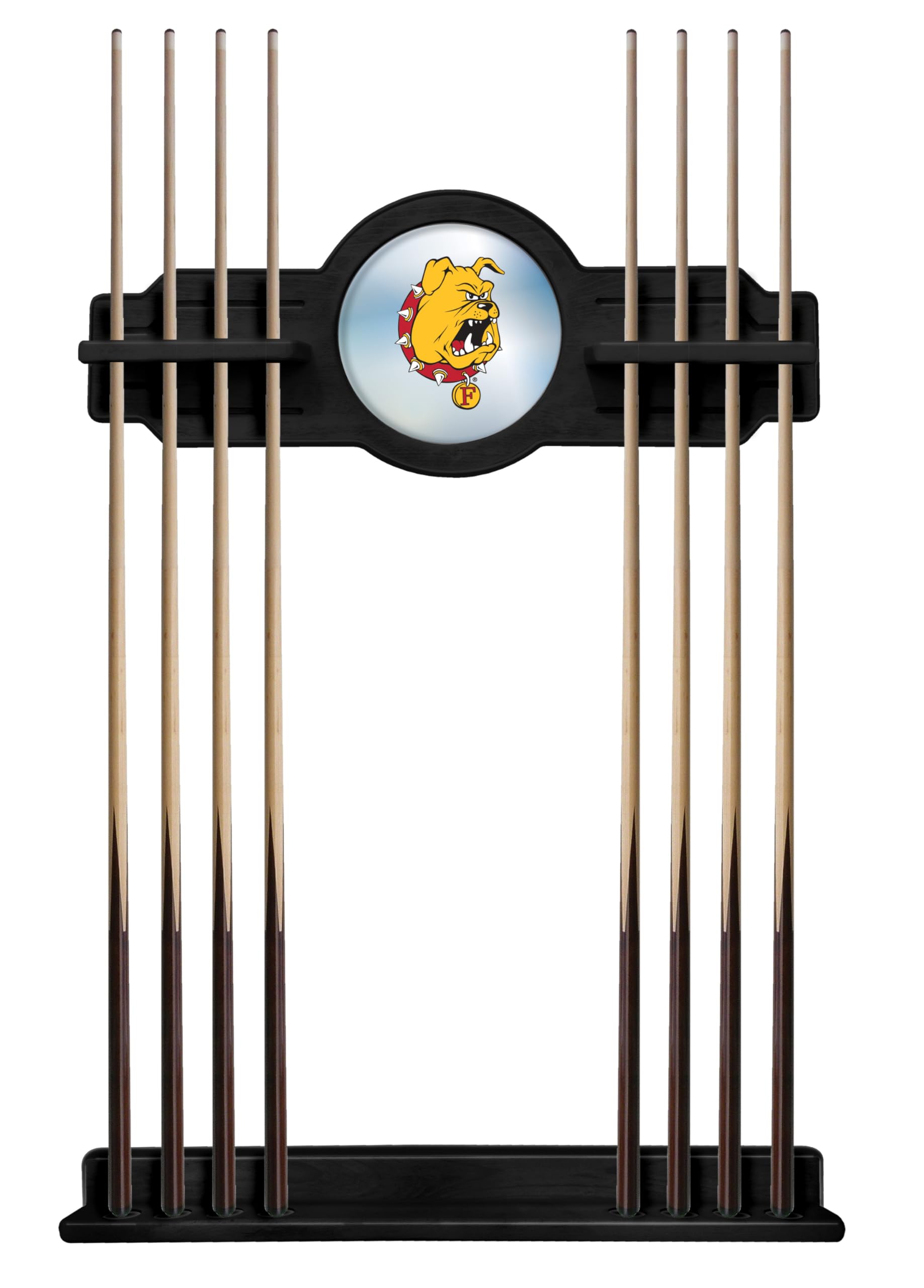 Holland Bar Stool Co. Ferris State Cue Rack in Black Finish