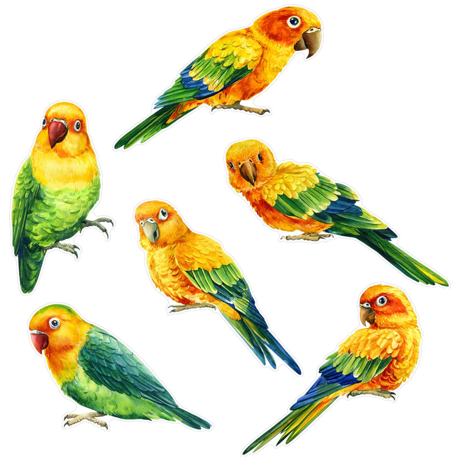 Lerpwige Bird Accidents With Easily Apply Window Decals And Beauty AntiCollision Cling For Glass Protectors Transformative Window