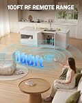 DEWENWILS Garbage Disposal Wireless Switch Kit, 15A/1875W Remote Control Outlet, 5s/10s/30s/60s/5min/15min Timer Outlet, 100FT RF Range Wireless Light Switch, Dual Outlets for Sink, Iron, Coffee Maker