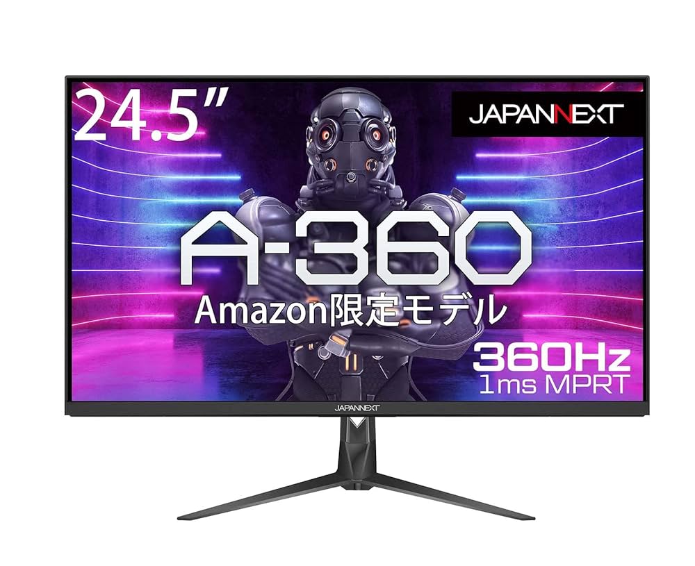 JAPANNEXT 24.5型IPS フルHD360Hz対応ゲーミングモニター Amazon.co.jp: JAPANNEXT 24.5インチ ゲーミングモニター 360Hz