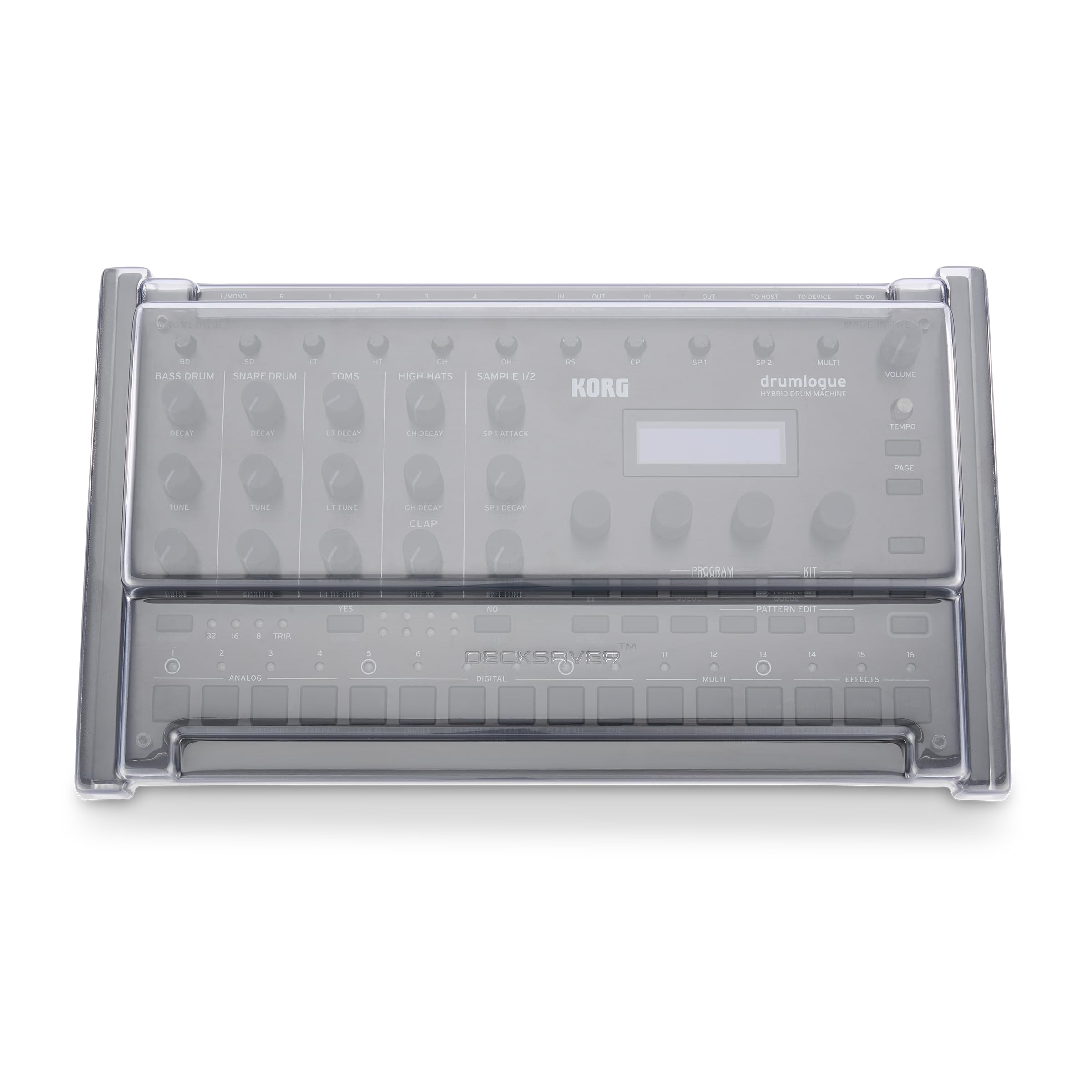 Decksaver Korg Drumlogue Cover - Abdeckung für Keyboards