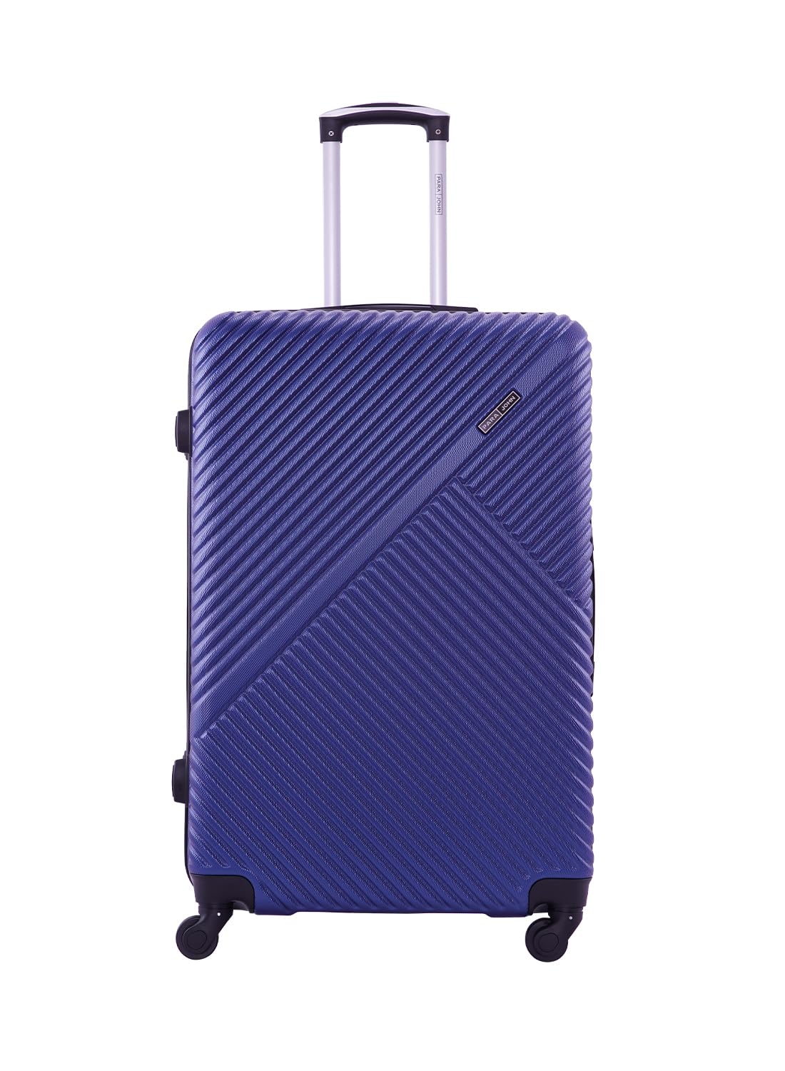 ParajohnVizro Series 1 Piece Durable Lightweight Large 28 inches Carrying 30KG Material-ABS 4 Wheels Hardsided Travel Suitcase - Navy