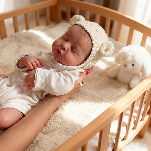 Miniatura 2 de Anano Reborn Baby Dolls Loulou - Muñecas bebé realistas de silicona y vinilo de cuerpo completo para niña, de 20 pulgadas, impermeables,