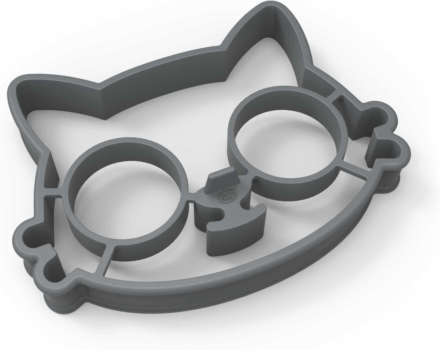 Genuine Fred FUNNY SIDE UP Silicone Egg Mold, Cat, small -