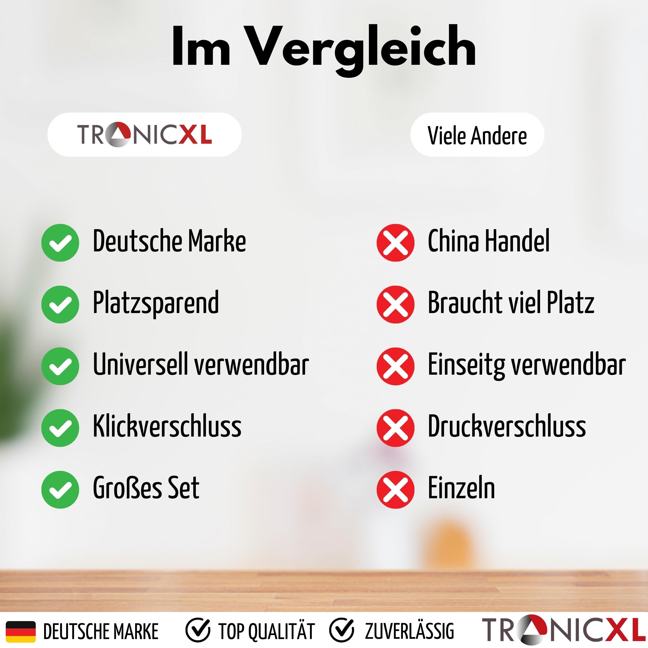 TronicXL 30-częściowy zestaw pojemników na żywność, 15 pojemników z 15 pokrywkami, pojemnik utrzymujący żywność, system zatrzaskowy, tworzywo sztuczne, nadają się do mycia w zmywarce, zamrażarki, nie