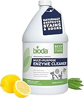 Vista 1 de Bioda Limpiador y desodorizante multiusos con enzimas probióticas Fuerza profesional Desodorizante para botes de basura, manchas y olores