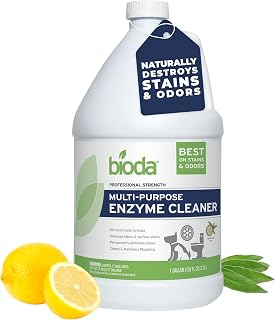 Bioda Probiotic Enzyme Cleaner 1 Gallon - Multi-Purpose Deodorizer for Trash Cans, Pet Stains, Drains, Floors, Bathrooms | Made in USA