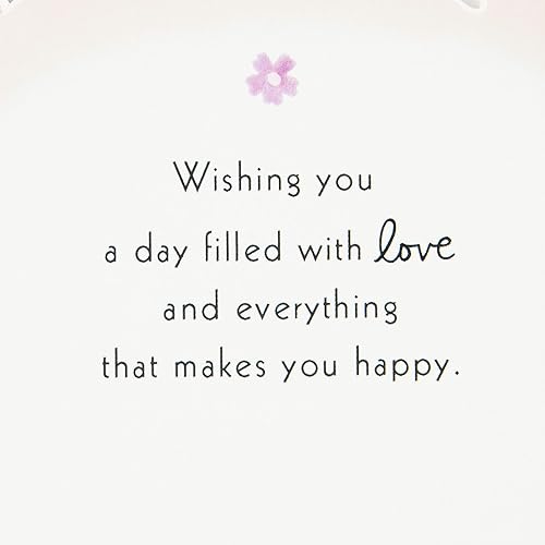 Miniatura 5 de Hallmark Paper Wonder - Tarjeta desplegable para el día de San Valentín (flores de San Valentín)