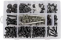 Vista 13 de BAIONE Juego de 195 piezas de pernos para carenado de acero inoxidable M5 M6, tornillos para carenado de parabrisas de motocicleta, sujetadores