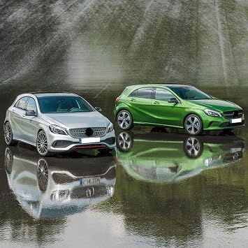 Ön Cam Silecek Takımı Mercedes-Benz A Serisi W176 ile uyumlu 2016-2018 60-48cm