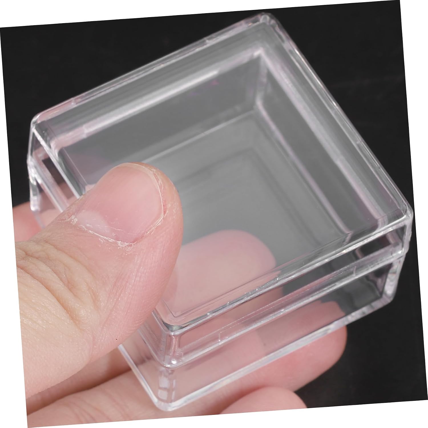 SAFIGLE 10pcs Specimen Display Boxes Mini Storage Cases for Crafts Jewelry Collectibles Sample Containers for Organizing Items