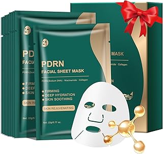 IREV Pdrn - Mascarilla facial con colágeno, m...