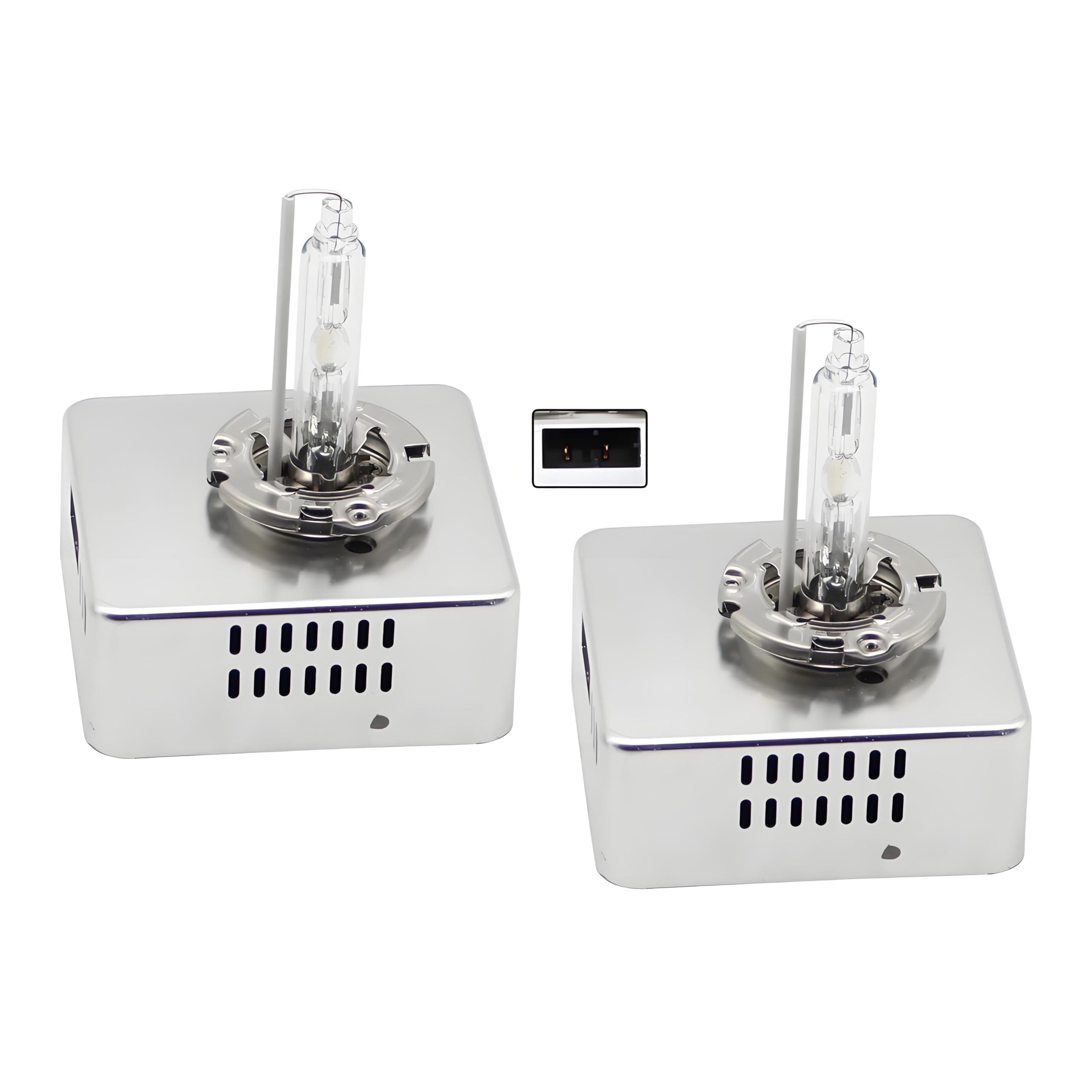 D5S Xenon Brenner 35W 6000K Weißlicht HID Scheinwerferbirnen D5S Scheinwerferlampe Metallstents Base Auto Scheinwerfer Birne Autolampe, 2 Stücke