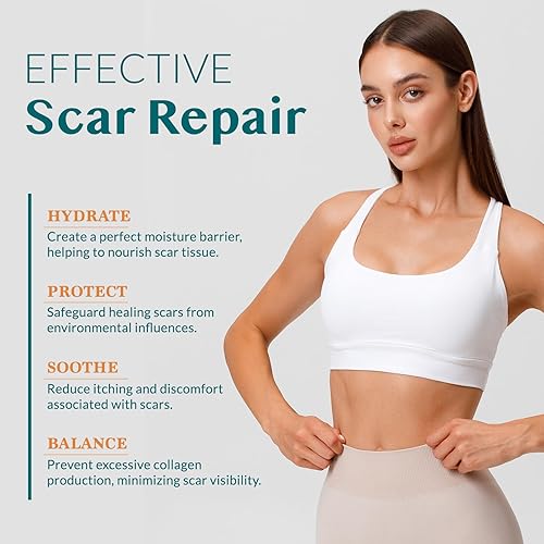 Miniatura 5 de Cinta de silicona para cicatrices, hojas de cicatriz de silicona, cinta de cicatriz para cicatrices quirúrgicas, cinta de silicona para cicatrices,