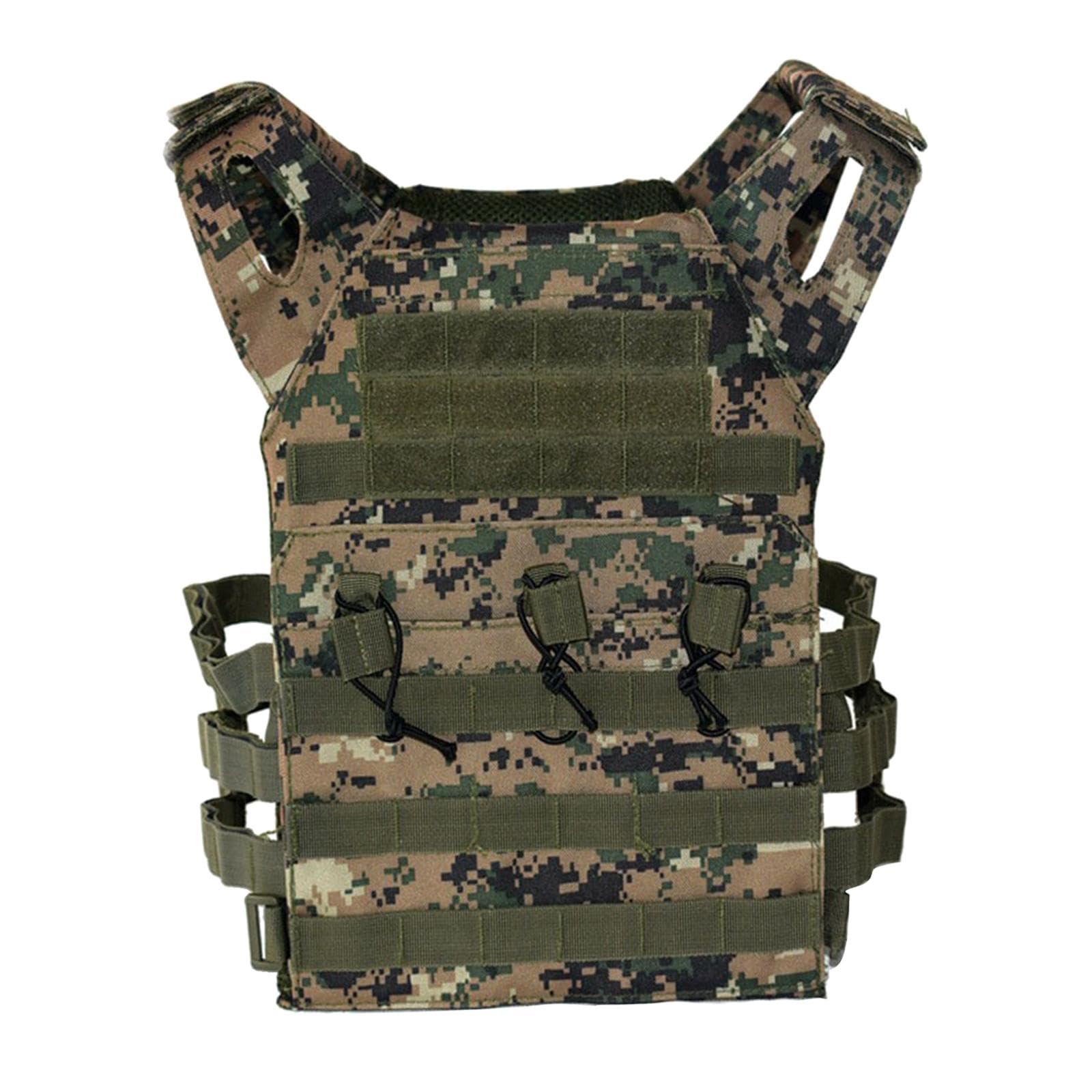 Meadawgs® Vest Plate Carrier Assault Combat Gear Jacket for Mens Outdoor Jungle camo 1|Sporting Goods | |1 Piece Outdoor Vest-image-34