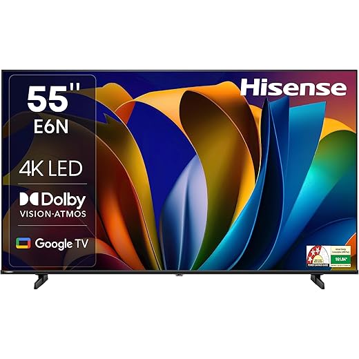 Hisense E6N Series 4K Smart LED TV 139 cm