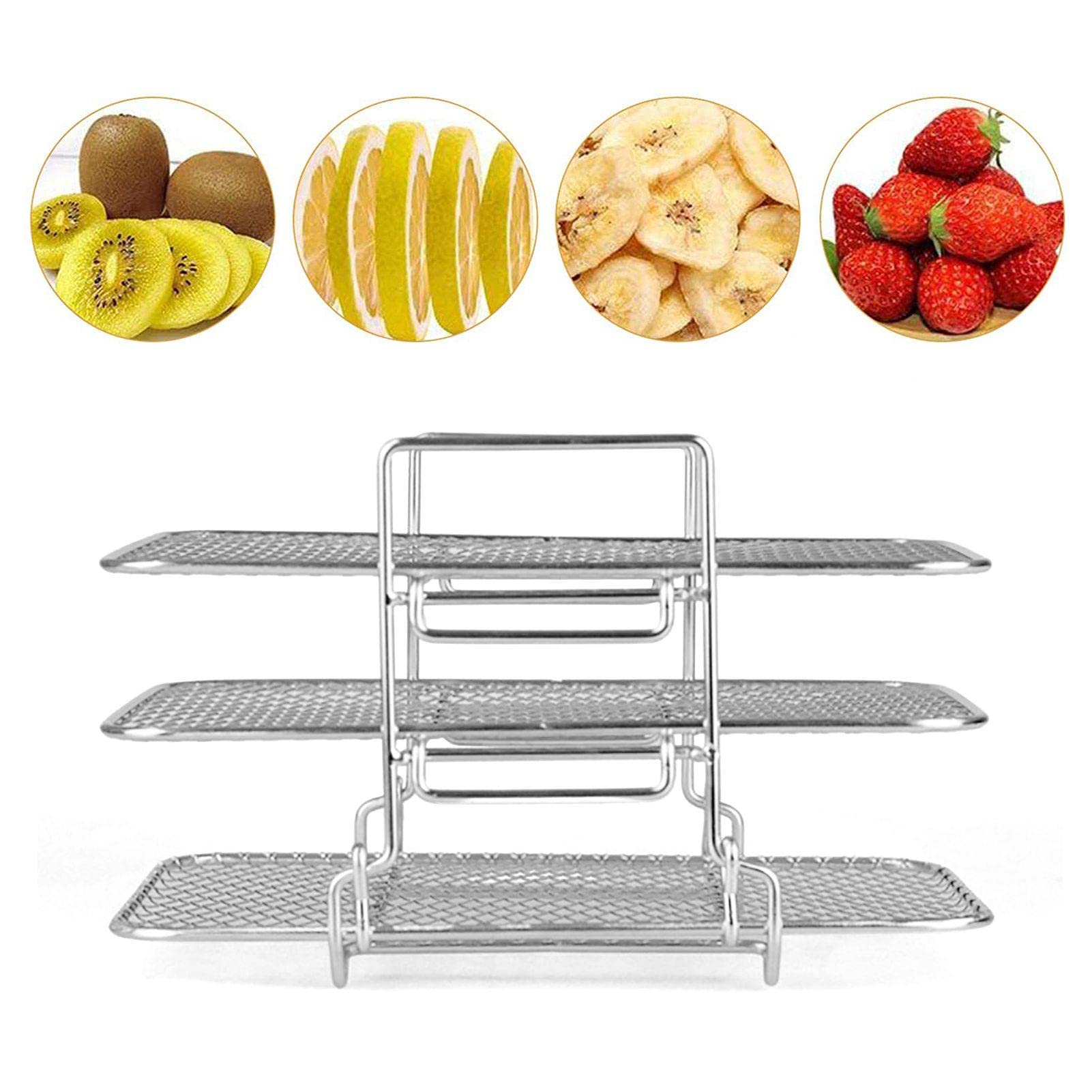 Buy Air Fryer Rack for Ninja Dual Air Fryer,304 Stainless Steel