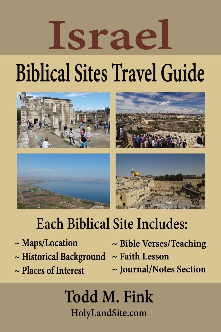 Israel Biblical Sites Travel Guide      Paperback – July 13, 2019