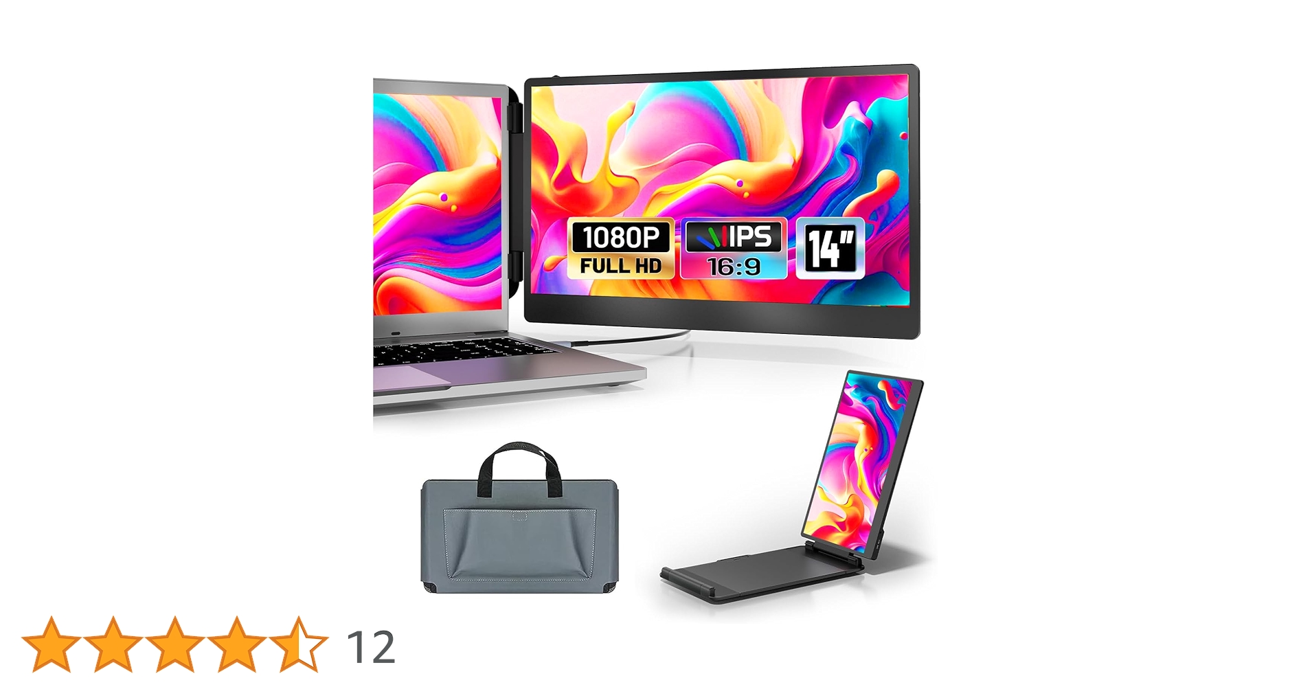 Amazon.co.jp: 14イン ノートパソコンモニター デュアル