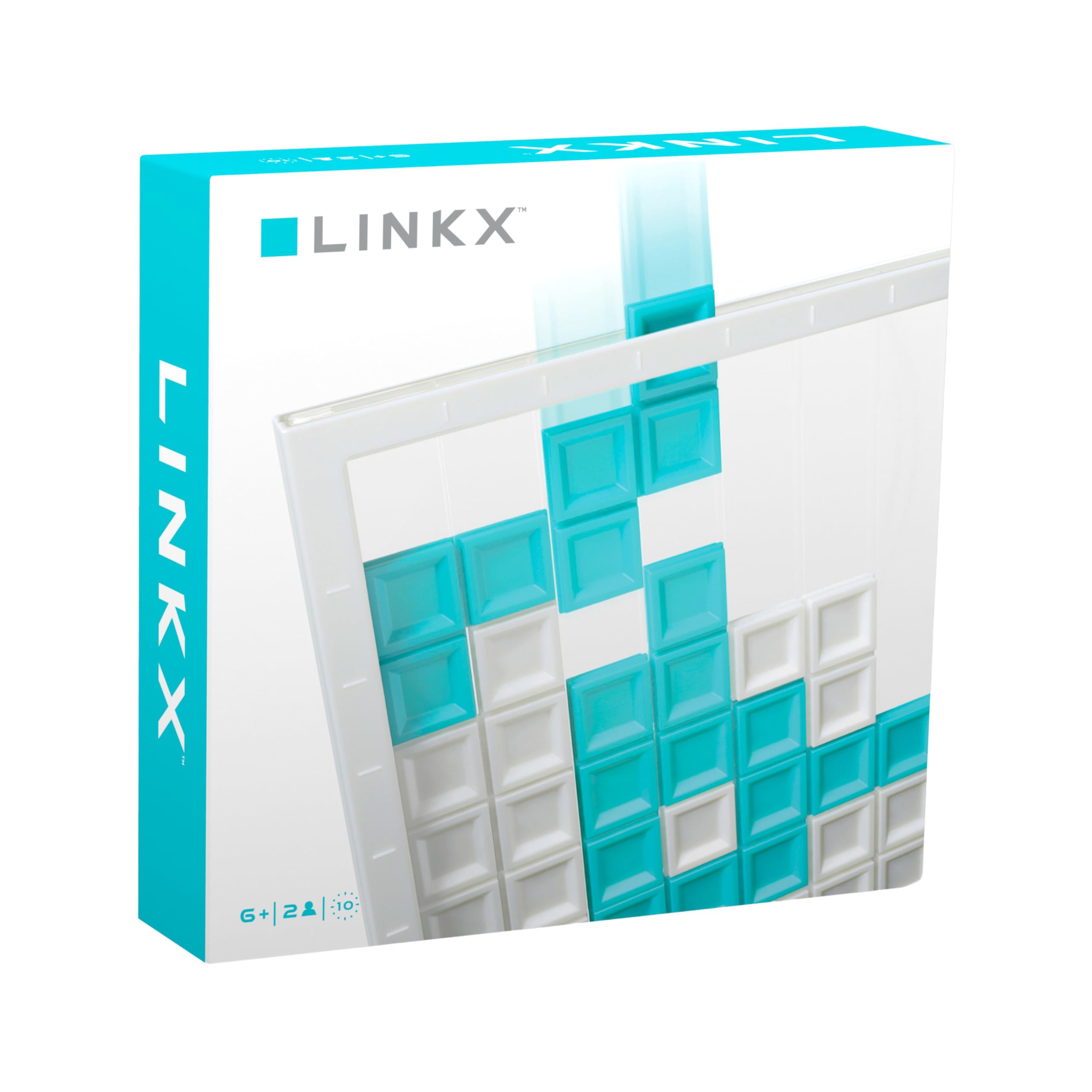 Abstract Strategy Board Game for Kids, Teens and Family, Party Tabletop Game for Game Night, Strategic 2 Players Ages 6 to Adults, Linkx by Blue