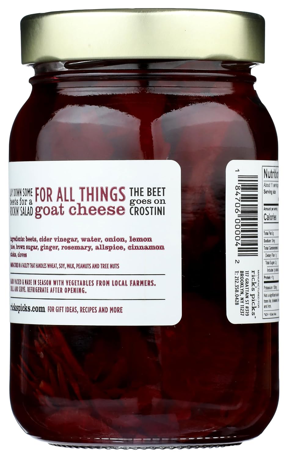 Ricks Picks Pickled Phat Beets, 15 FZ image 2