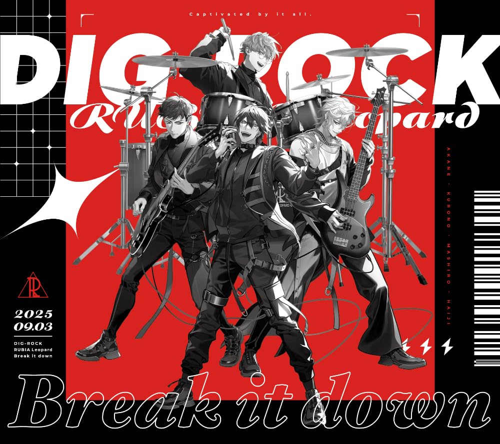 Amazon.co.jp: Break it down （通常盤） - RUBIA Leopard Vo