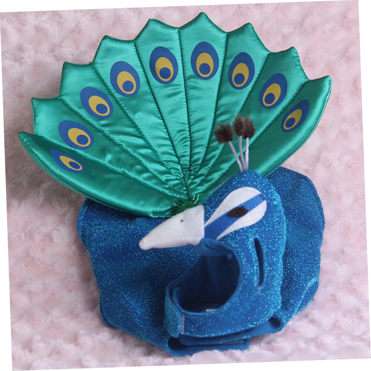 INOOMP 3pezzi Costume Cosplay Blu Per Cani e Gatti Abbigliamento Divertente Per Animali Domestici Per Feste e Passeggiate All Aperto