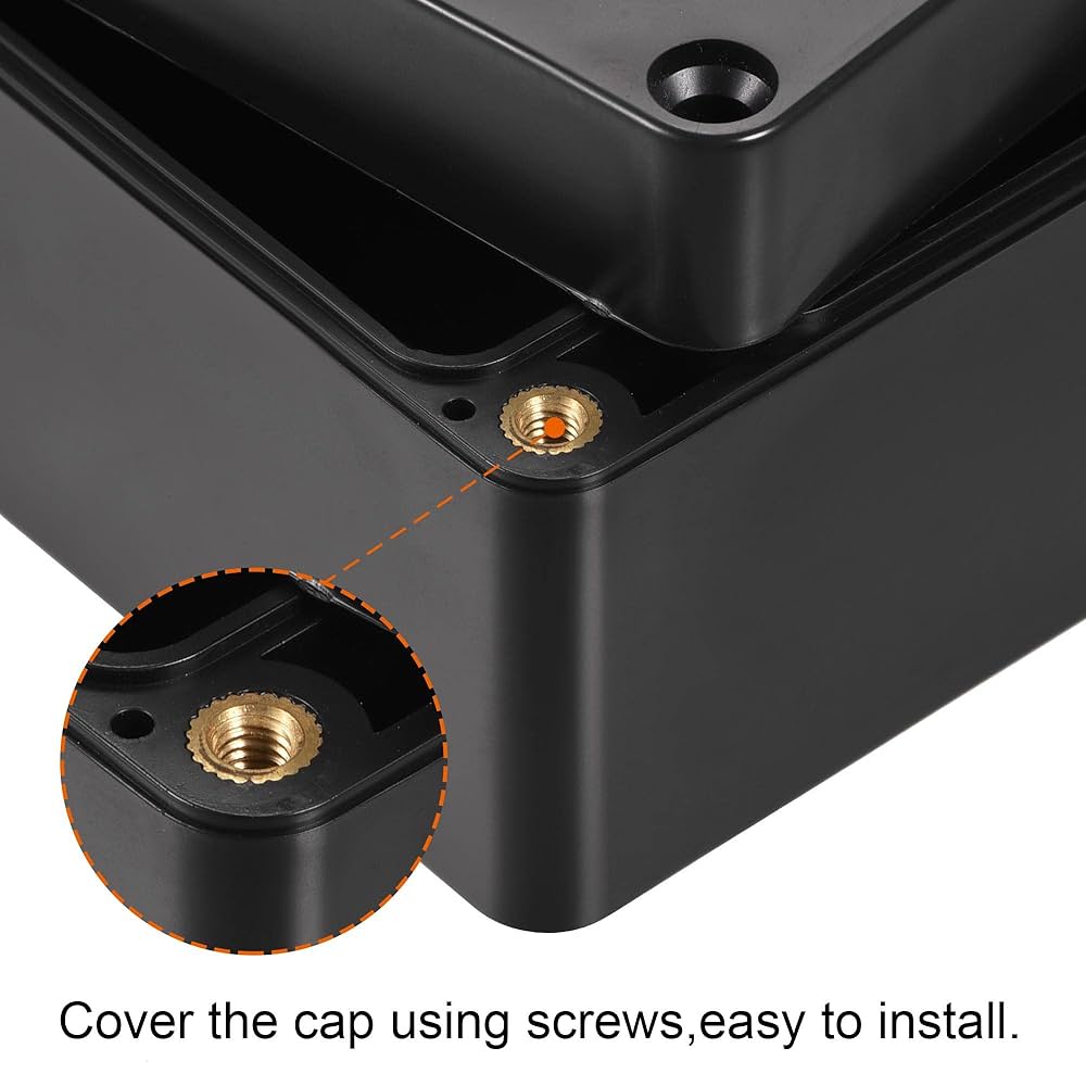 ミニ防塵ジャンクションボックス ABS 電気プロジェクト用 DIY バラ売り⭕️ 61NQZTJz47L._UF1000,1000_QL80_.jpg