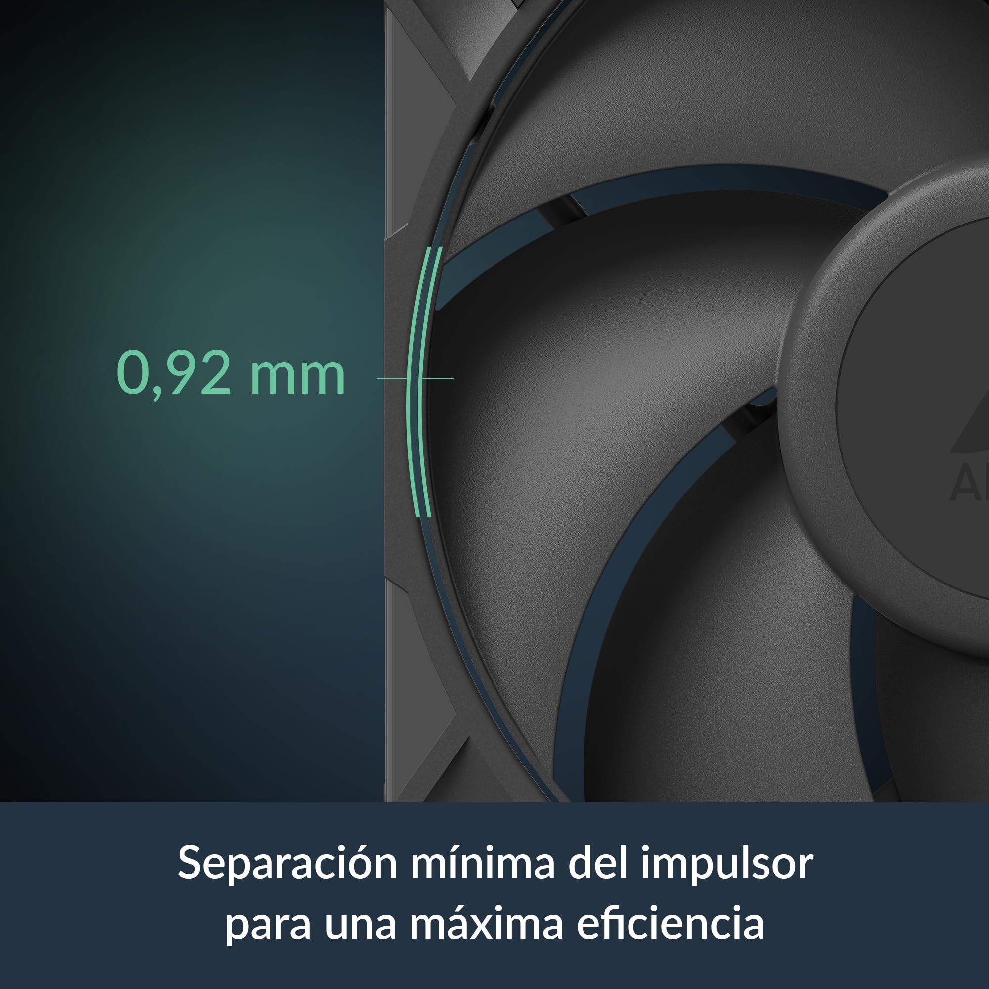 ARCTIC P14 Pro PST (5 Piezas) - Potente Ventilador de Caja PC Premium, Case Fan PWM 140 mm, Divisor de Cable en Y, 400–2500 rpm, 0 rpm <5% PWM, Rodamiento fluidodinámico, 4 Pines - Negro