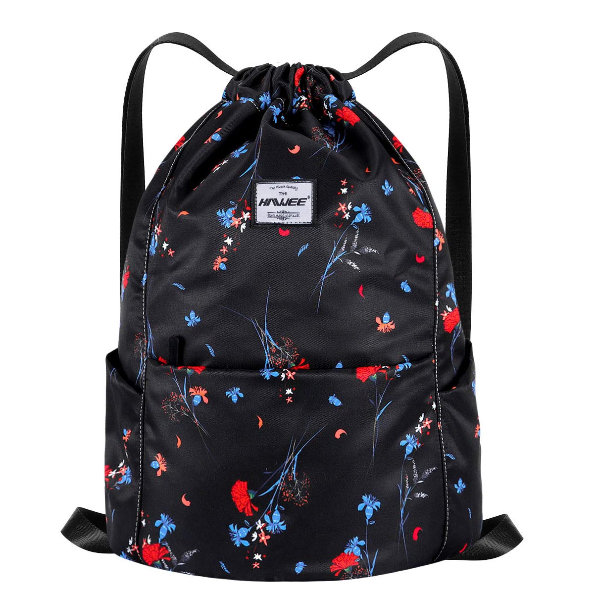 Impermeable Casual Mochila con Cordón Grande Deporte Bolso de Gimnasia Mochila de Cuerda Unisex para Mujer Hombre Vida Cotidiana Aire Libre Yoga Escuela Playa Nadar — view 52