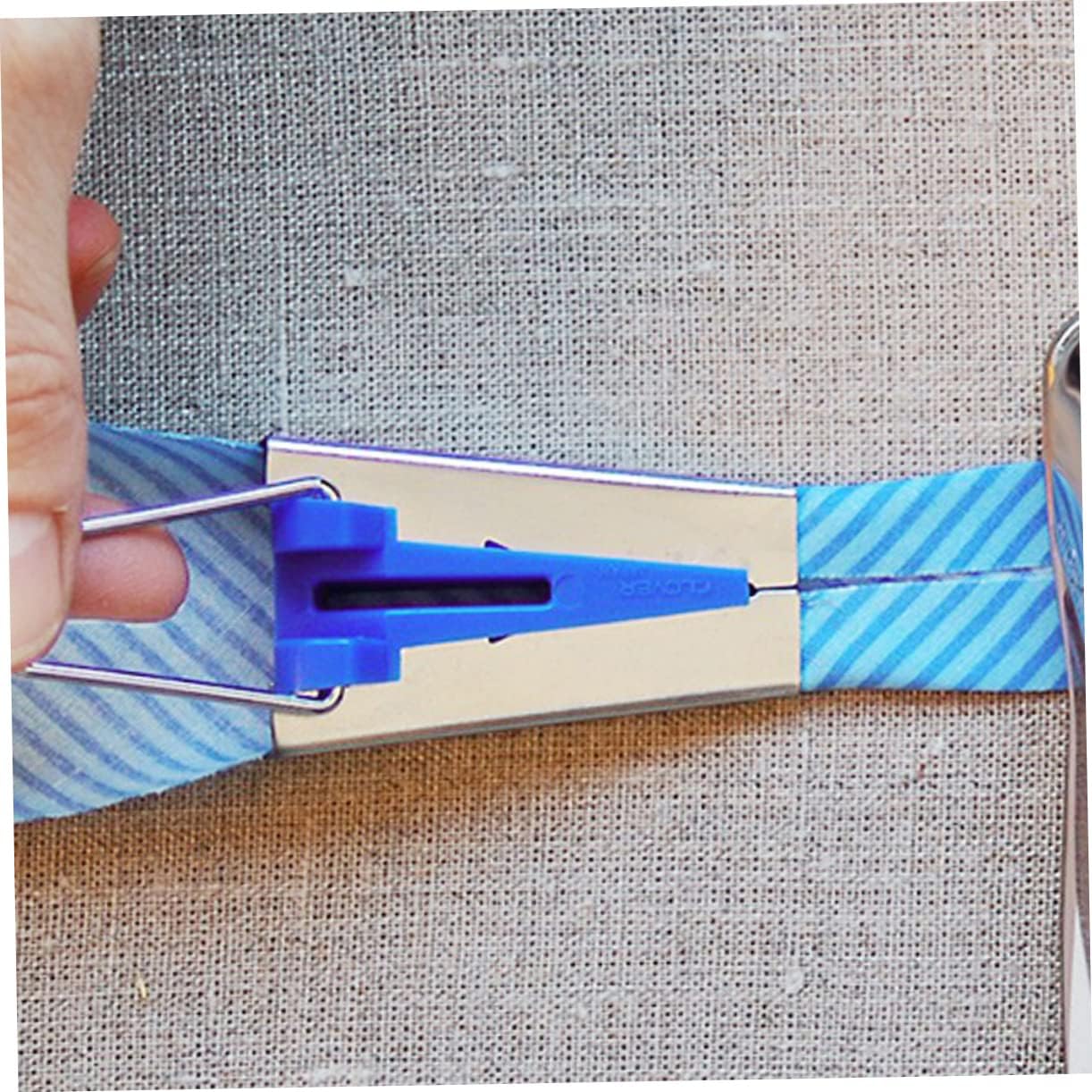 DOITOOL 9pcs Fabric Bias Tape Maker Set Binding Tool for Quilting Sewing Includes Create Custom Bias Tape Quickly and Easily