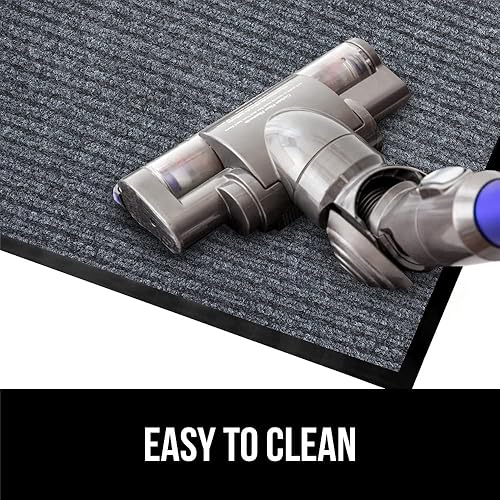 Miniatura 9 de Gorilla Grip - Tapete afelpado original de goma con perfil bajo, resistente, duradero, impermeable y fácil de limpiar para interior y exterior,