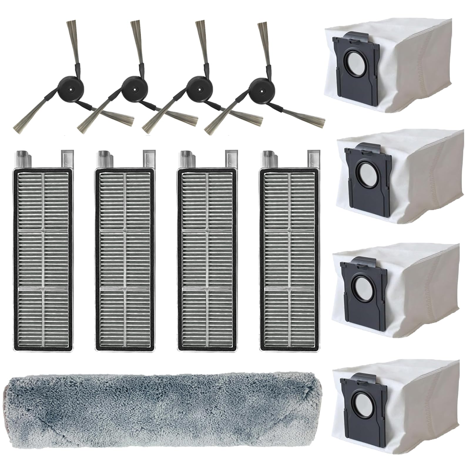 Ensemble D'accessoires Pour Aspirateur BPMIO B15 Plus - Brosse Latérale