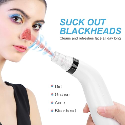 Miniatura 2 de Aspiradora removedor de puntos negros, aspiradora removedor de puntos negros, dispositivo de eliminación de puntos negros recargable por USB con
