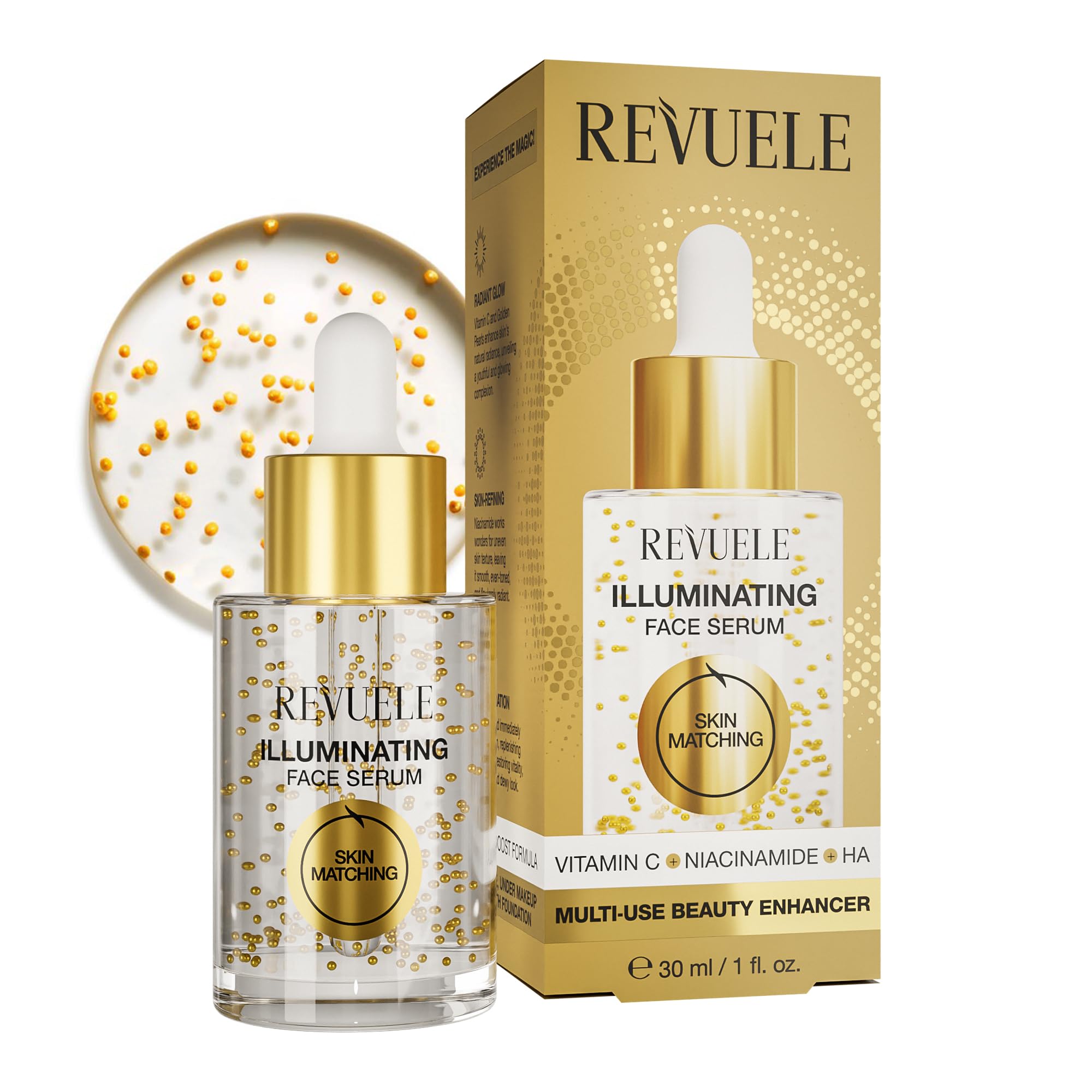 REVUELE ILLUMINATING FACE SERUM, 30 ml