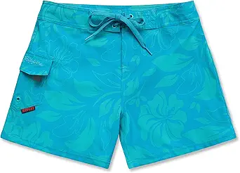 Maui Rippers Womens 5" 4-Way Stretch Swim Shorts Boardshorts