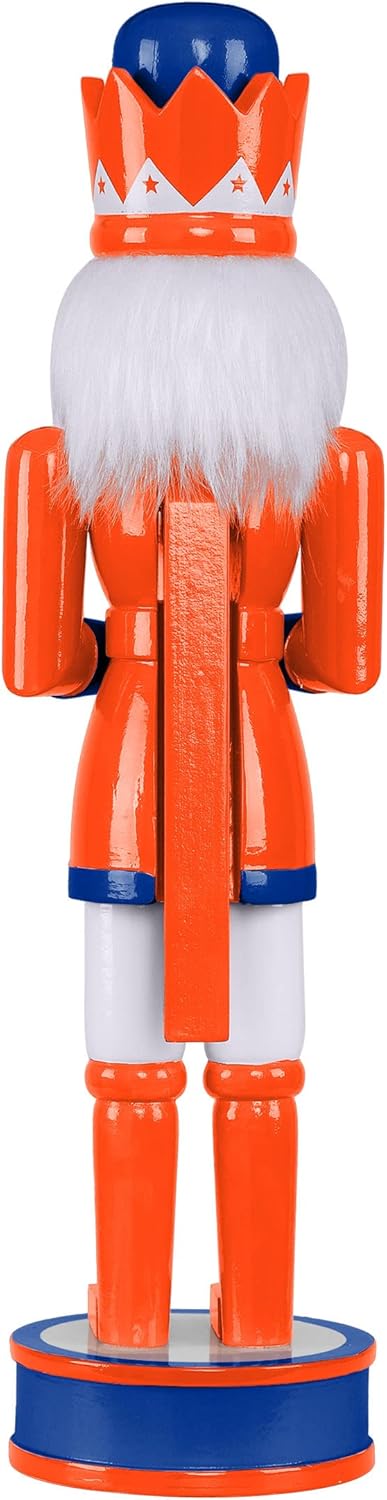 foco NCAA Team Logo Collectible Holiday 14" Nutcracker
